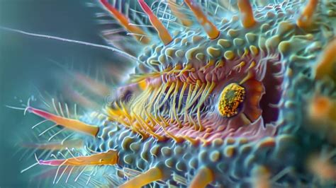 Rhodonema!  This microscopic predator possesses hair-like cilia for movement and a specialized mouth opening for consuming its prey.